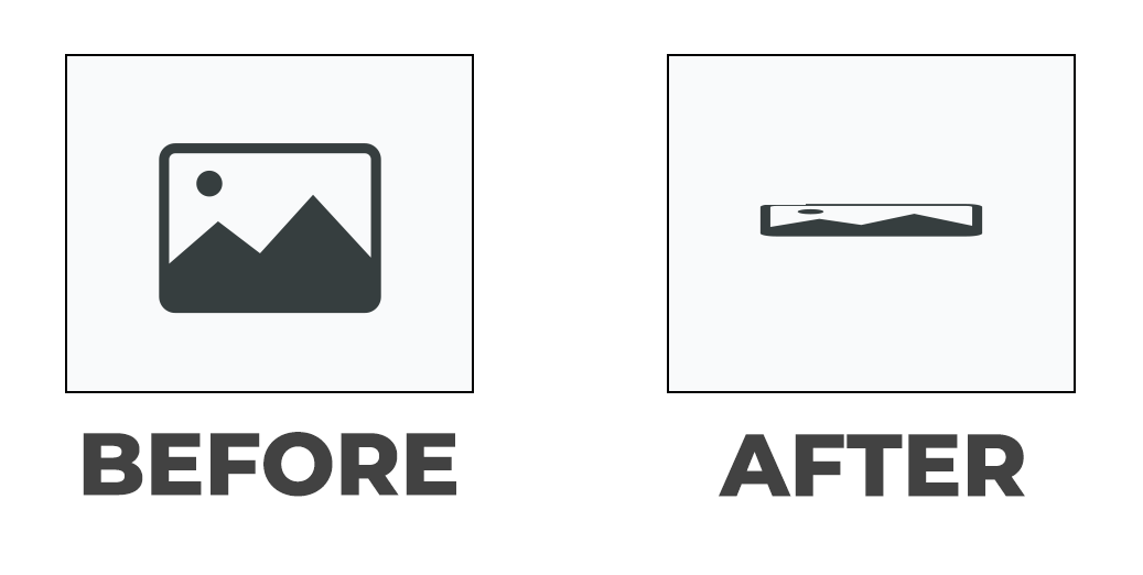 Before and after WordPress Update